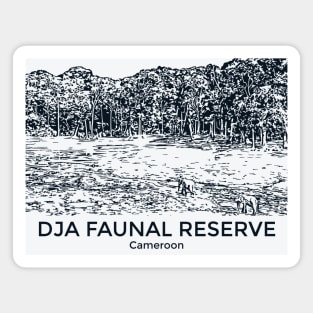 Dja Faunal Reserve - Cameroon Magnet